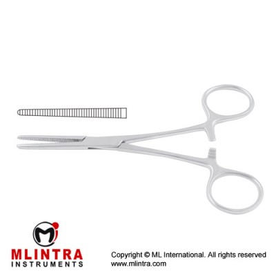 Pean (Delicate) Haemostatic Forceps Straight Stainless Steel, 17 cm - 6 3/4"